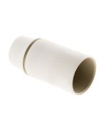 Portalámparas E14 liso blanco