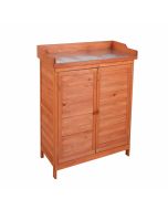 Armario multiusos para jardín Gardiun ally 75x40x94 cm en madera de abeto t