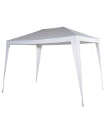 Carpa de acero blanca Suhali 2,4x2x3m