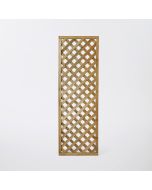Celosía De Madera Diagonal Con Marco 1,83 X 0,61 m