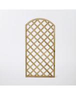 Celosia De Madera Diagonal En Arco 1,80 X 0,90 m