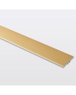 Perfil de unión extraplano aluminio 93 cm dorado mate