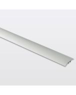 Perfil de unión curvo aluminio 93 cm cromado
