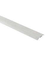 Perfil de unión plano aluminio "decor135" 180 x 3,7 cm madera