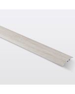 Perfil de unión plano aluminio "decor145" 93 x 3,7 cm madera