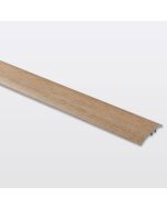 Perfil de unión plano aluminio 93x3,7 cm Decor200 madera