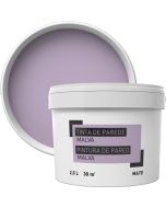 Pintura para paredes malva 2,5 l