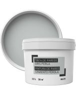 Pintura para paredes gris perla 2,5 l