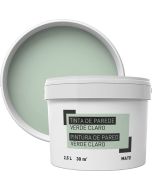 Pintura para paredes verde claro 2,5 l