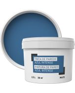 Pintura para paredes azul intenso 2,5 l