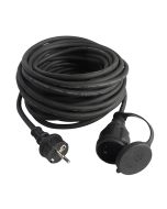 Prologador de cable h07rn-f negro 3 x 1,5 mm² 10 m