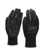 Guantes poliuretano site talla l