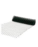 Malla de simple torsión plastificada 1 x 20 m - hueco 50 x 50 mm Blooma