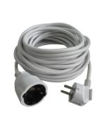 Prolongador de cable h05vv-f blanco 3 x 1,5 mm² 10m