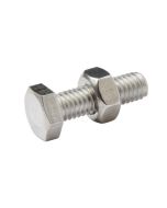 Perno y tuerca hexagonal 6x20 mm 10 uds