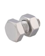 Perno y tuerca hexagonal 8x16 mm 10 uds
