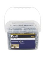 Clavos cabeza plana 4,5x100 mm 5 kg diall