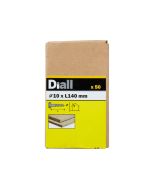 50 Tornillos barraqueros HEX 10x140  mm Diall