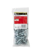50 Tornillos para techos de acero 5,5x45 mm