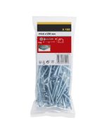 100 Tornillos autoperforantes cabeza avellanada 4,8x50 mm Diall