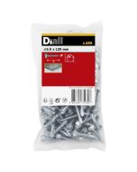 100 Tornillos autoperforantes cabeza hexagonal 5,5x25 mm Diall