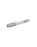 Pack 5 espigas roscadas de acero torx t8 diall 30 x ø 4 mm