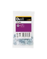 Arandela ancha m3 diall 100 uds