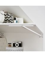 Escuadra abatible para pared inclinada