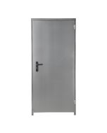 Puerta multiuso galvanizada  reversible con aislante 200 x 91 cm