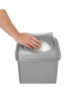 Cubo de basura tapa basculante "tazetta" 20 l
