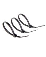 Bridas 2,5x100 mm diall negras 100 uds