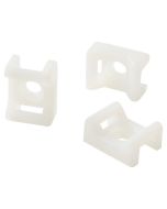 Taco para bridas 9 mm diall transparente 25 uds