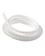 Tubo organizador de cables 2,5 m blanco