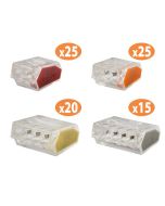 Juego regletas de conexión 0,5-2,5 mm diall 85 uds