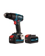 Taladro percutor 18V brushless 2 baterías 4Ah Erbauer