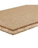 Tablero machihembrado de aglomerado natural 184 x 66 x 1,9 cm