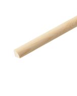 1/4 VARILLA DE MADERA DE PINO 240 x 0,9 x 0,9 CM
