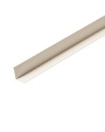 Ángulo de pvc blanco 240 x 2,5 x 2,5 cm