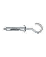 Pack 4 anclajes arpa con gancho diall 4 x 46 mm