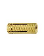 Pack 4 tacos latón m10 x 34 mm