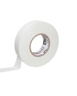 Cinta aislante 19 mm x 33 m blanca diall