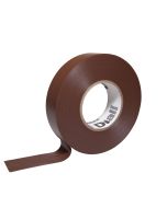 Cinta aislante 19 mm x 33 m marrón diall