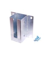 Soporte metálico para pared 7 x 7 cm Goodhome