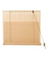 Estor enrollable bambú natural 90x180 cm