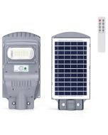 Aigostar foco solar exterior con sensor de cuerpo 50w,500lm ip65