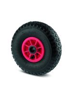 Rueda neumática roja ø 26 cm