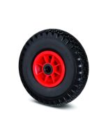 Rueda de goma maciza roja ø 26 cm