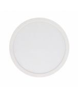 Plafón LED empotrable/superficie 24W IP44 CCT 3000-6000K corte D65-270mm