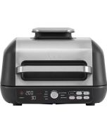Parrilla de carne ninja - foodi max pro ag651eu - capacidad 3,8l - plata /