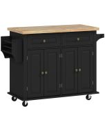 Isla de cocina 111x44.5x82.5 cm Homcom, hogar - cocina